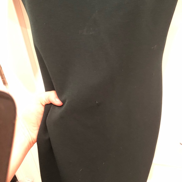 ZARA dark green sheath dress size XS - Picture 3 of 4